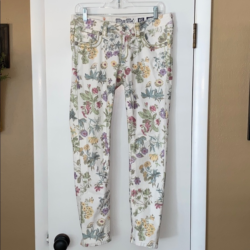 Miss Me Floral Jeans
